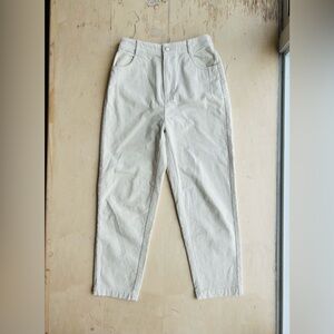 Cream Corduroy Pants